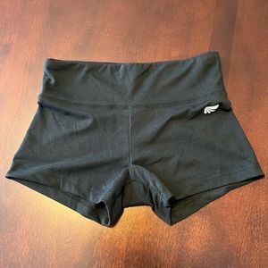 Athletic black shorts